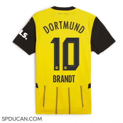 Muški Nogometni Dres Borussia Dortmund Julian Brandt #10 Domaci 2024-25 Kratak Rukav